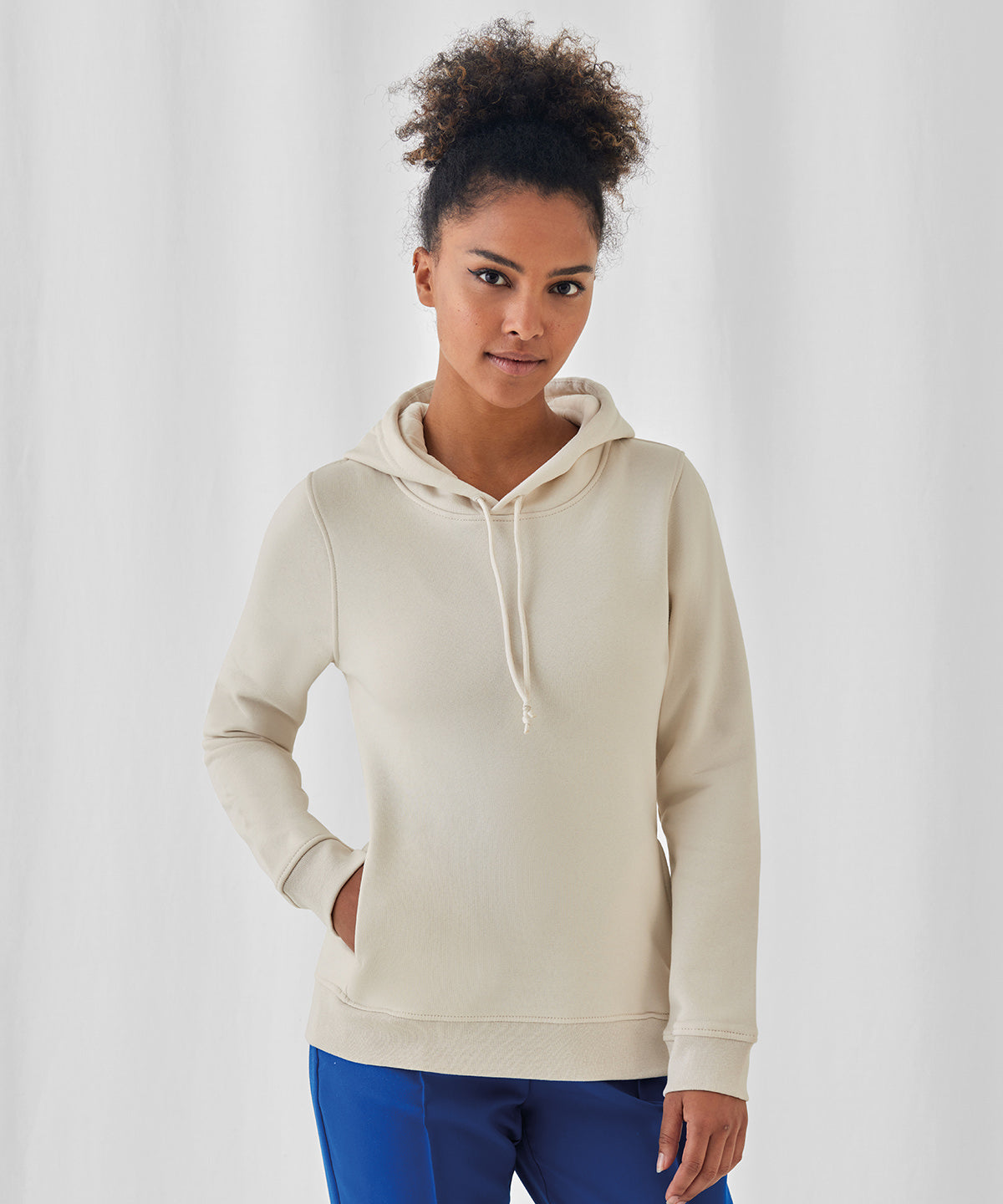 B&C Collection Inspire Organic Hooded Sweatshirt for Women - Trendy & Soft