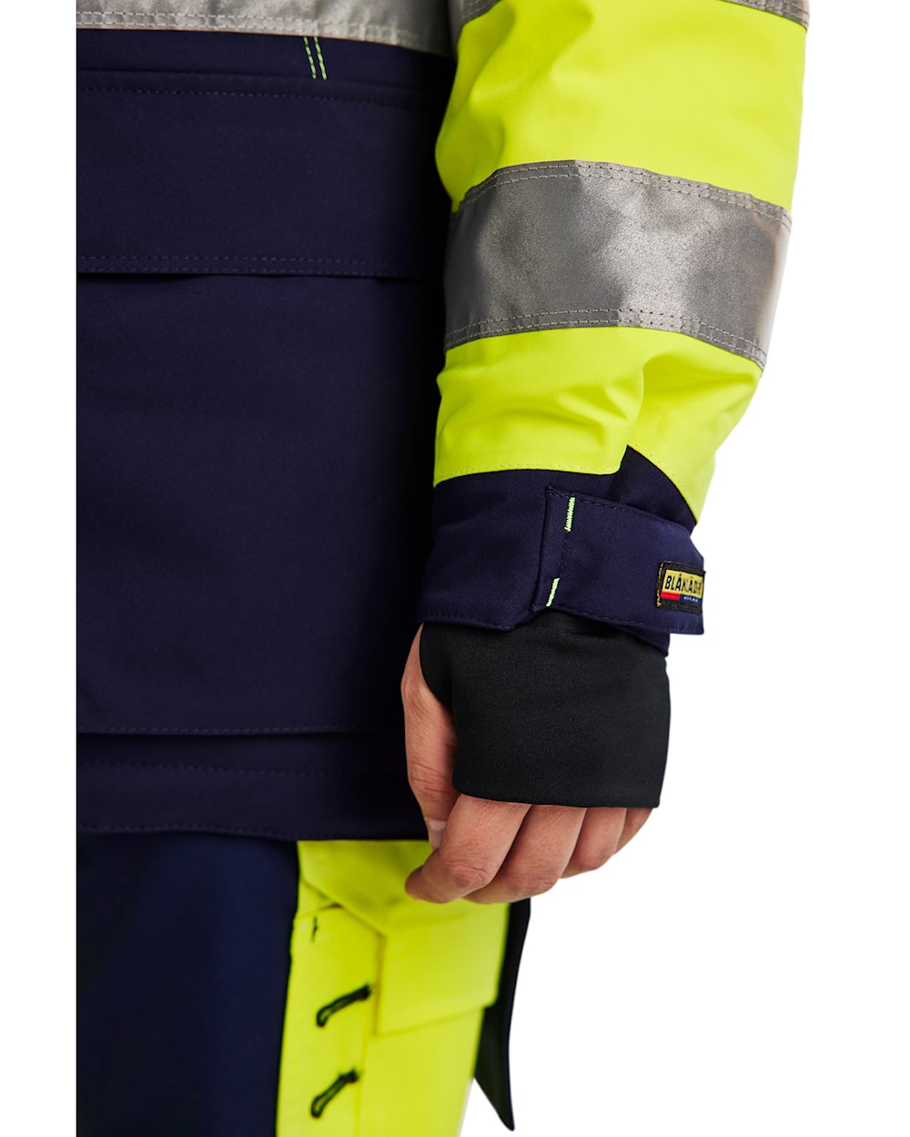 Blaklader Women's Hi-Vis Winter Parka 4472 Waterproof Insulated with Hood