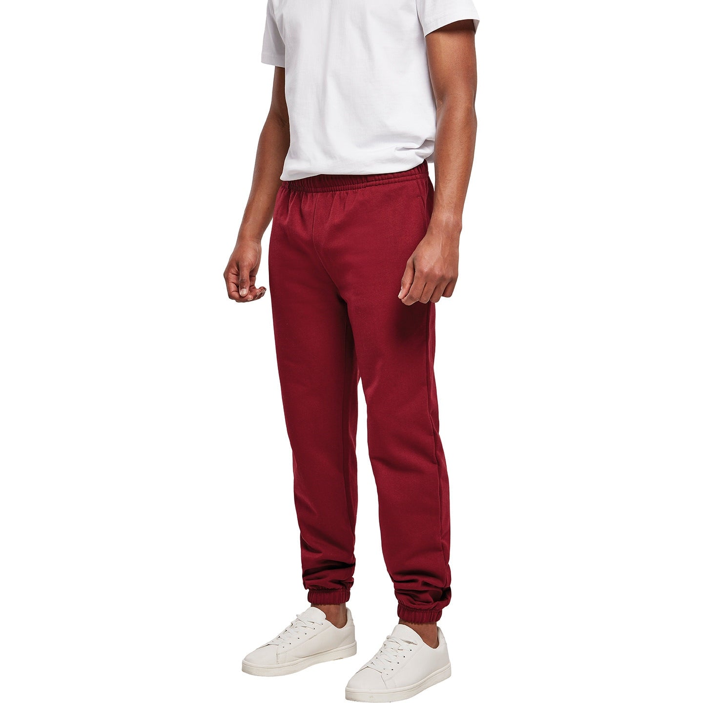 Build Your Brand Basic Sweatpants Men Adjustable Waistband Side Pockets