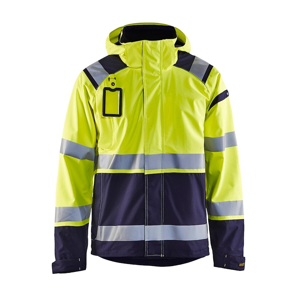 Blaklader Hi-Vis Shell Jacket 4987 Waterproof Breathable Reflective Safety Wear