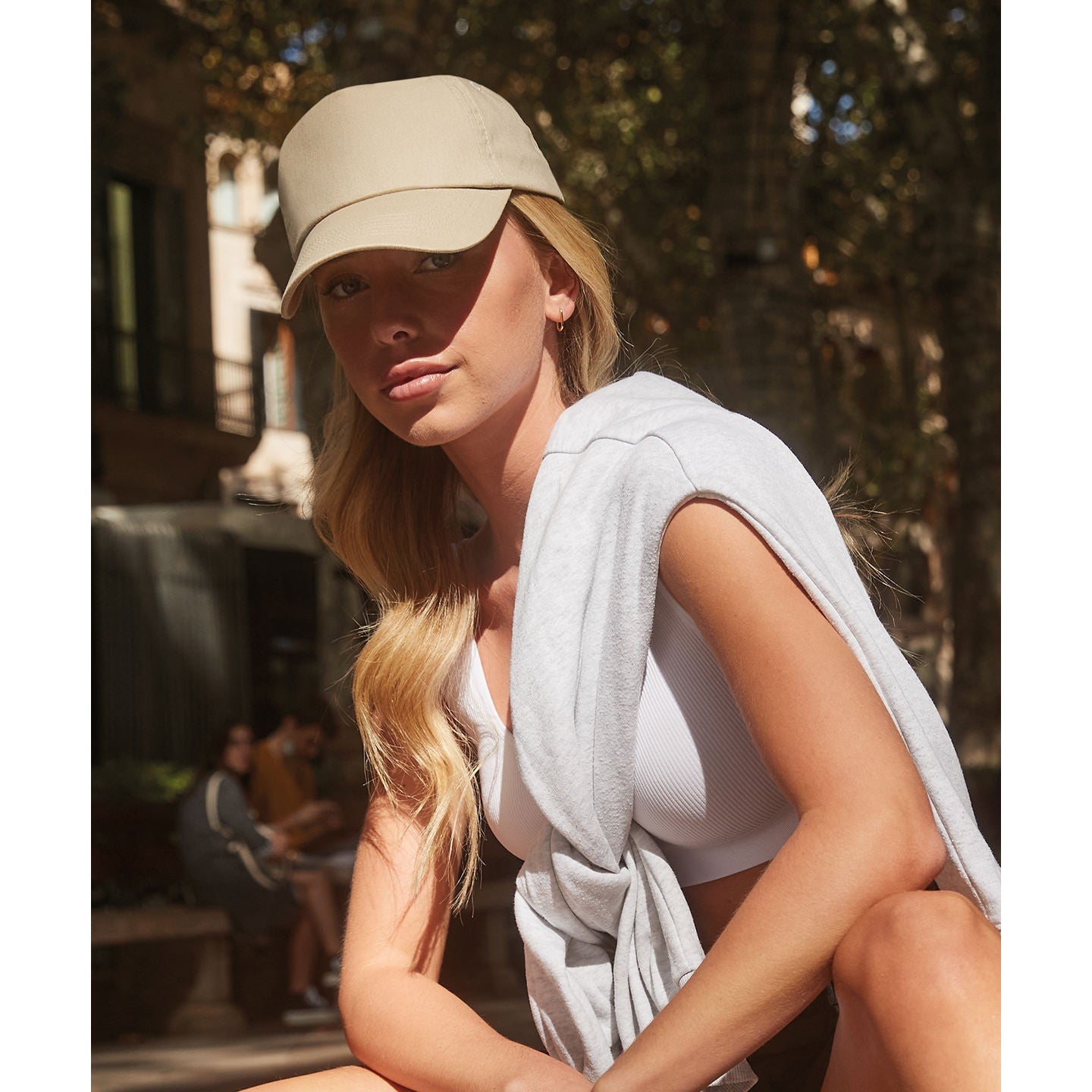 Beechfield Original 5-Panel Cap with Rip-Strip Size Adjuster Pre-Curved Peak