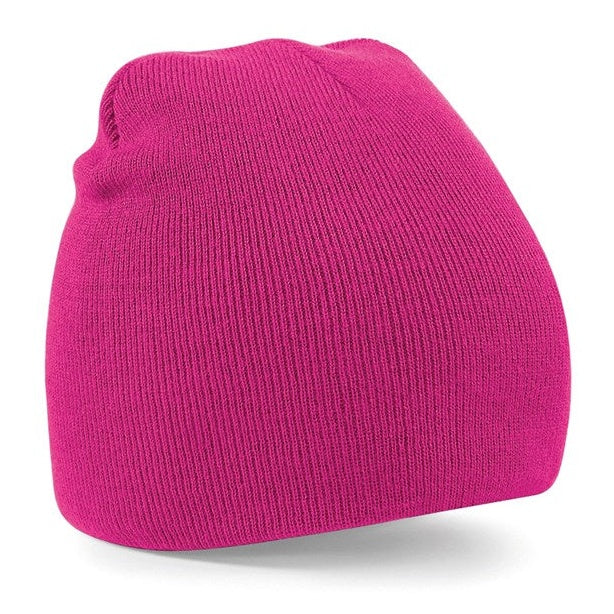 Beechfield Two-Tone Double-Layer Knit Pull-On Beanie Hat - Multiple Colours