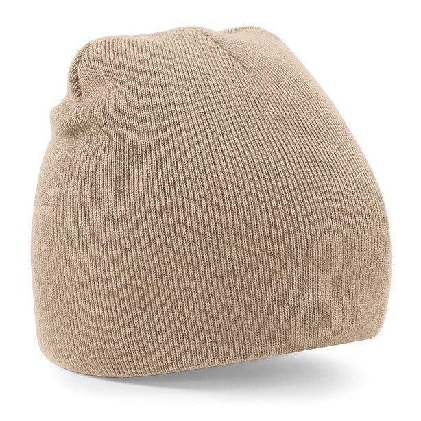 Beechfield Two-Tone Double-Layer Knit Pull-On Beanie Hat - Multiple Colours