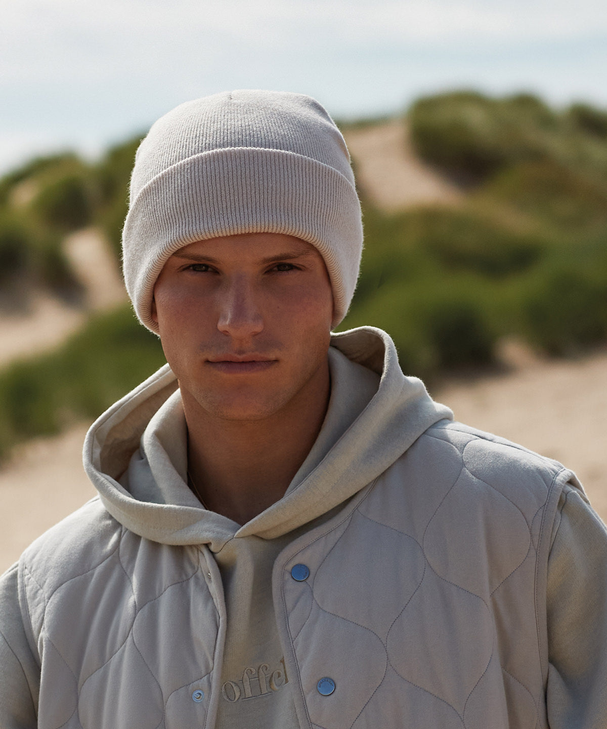Beechfield Original Cuffed Beanie Double Layer Knit Machine Washable Junior