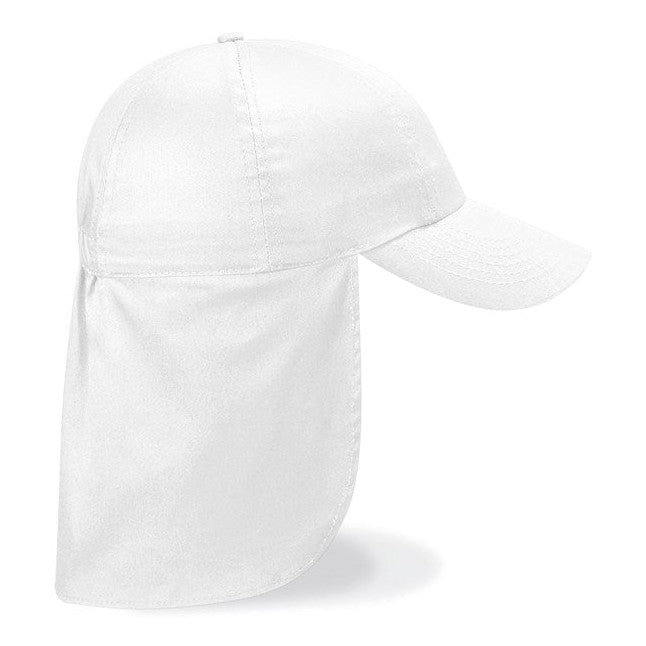 Beechfield Junior Legionnaire Cap with Elastic Size Adjuster and Neck Protection