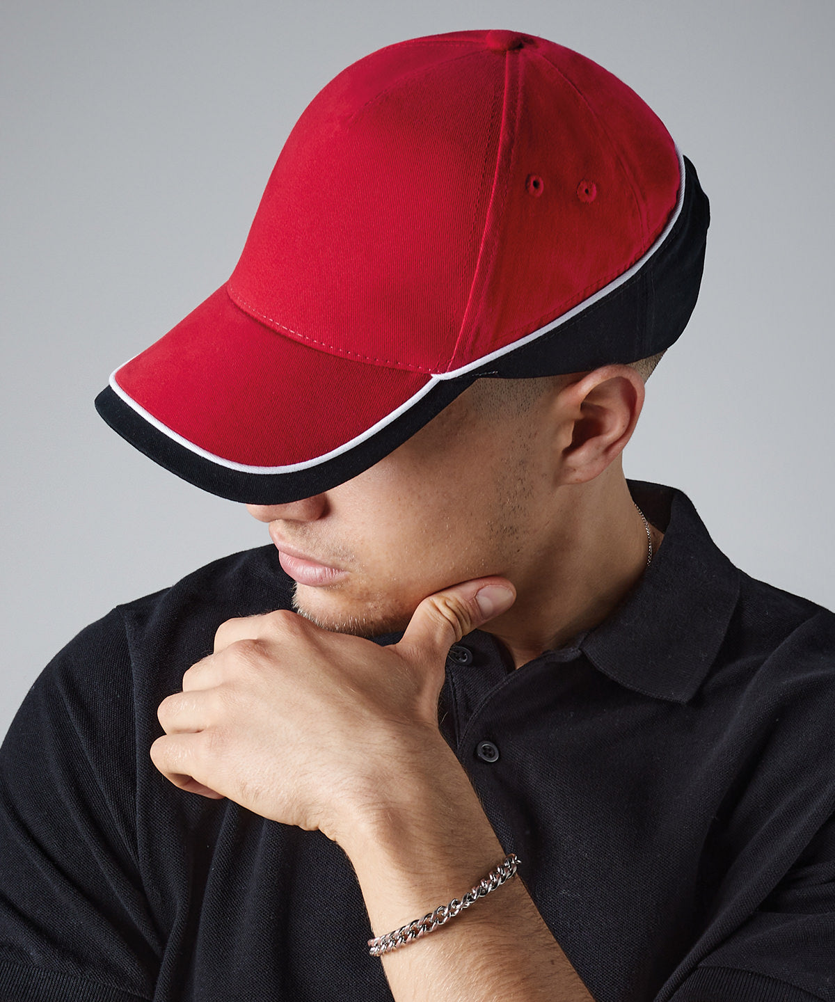 Beechfield Teamwear Competition Cap with Rip-Strip Size Adjuster for Printing