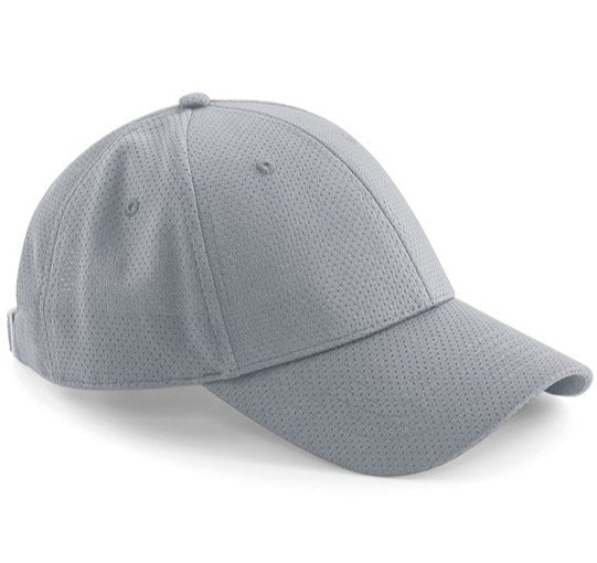 Beechfield Air Mesh 6-Panel Cap with TearAway Label and Adjustable Strap