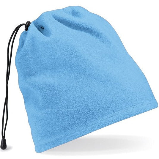 Beechfield Suprafleece Snood Hat Combo Ultra Thermal Fabric Dual Purpose