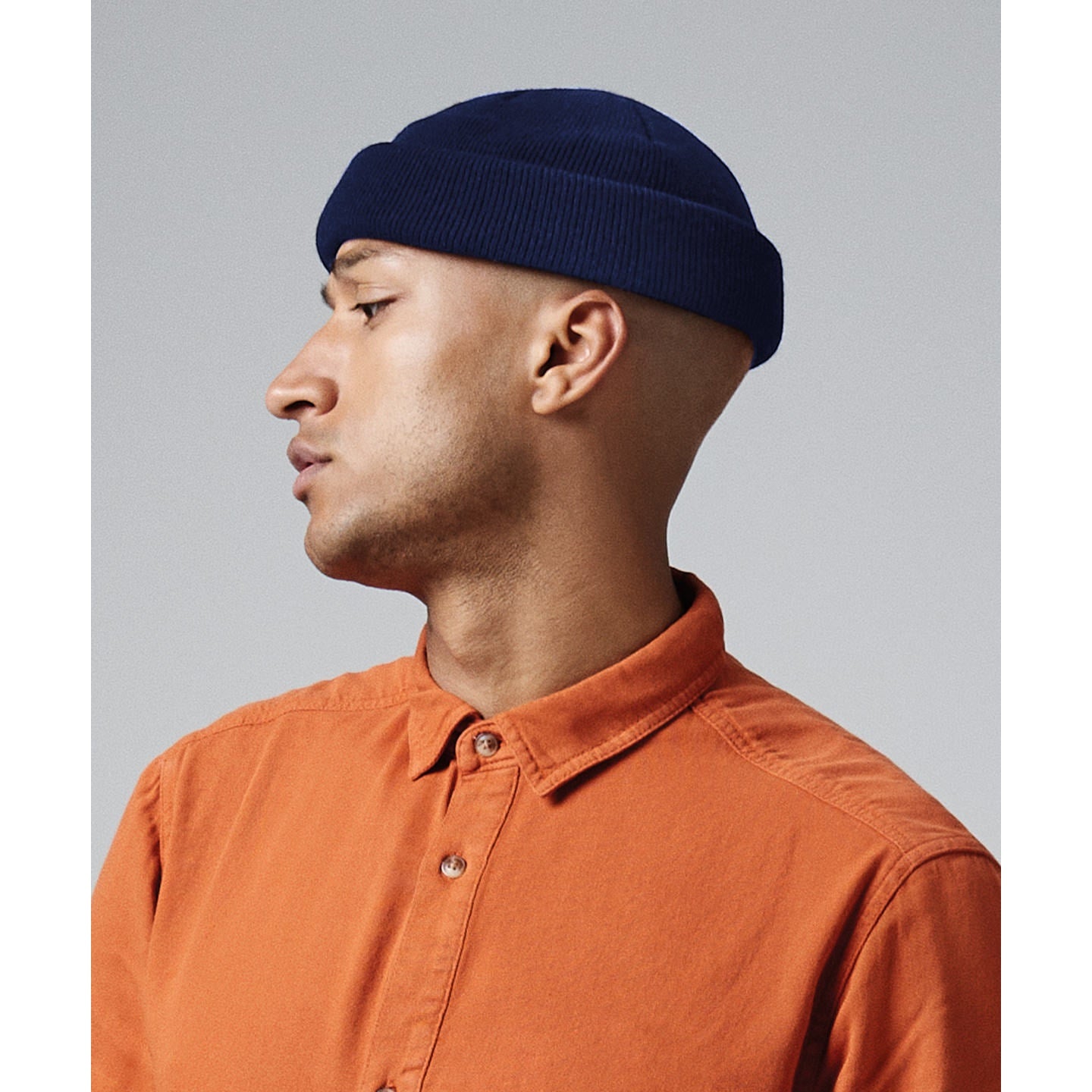 Beechfield Recycled Mini Fisherman Beanie Double Turn-Up Cuff Eco-Friendly