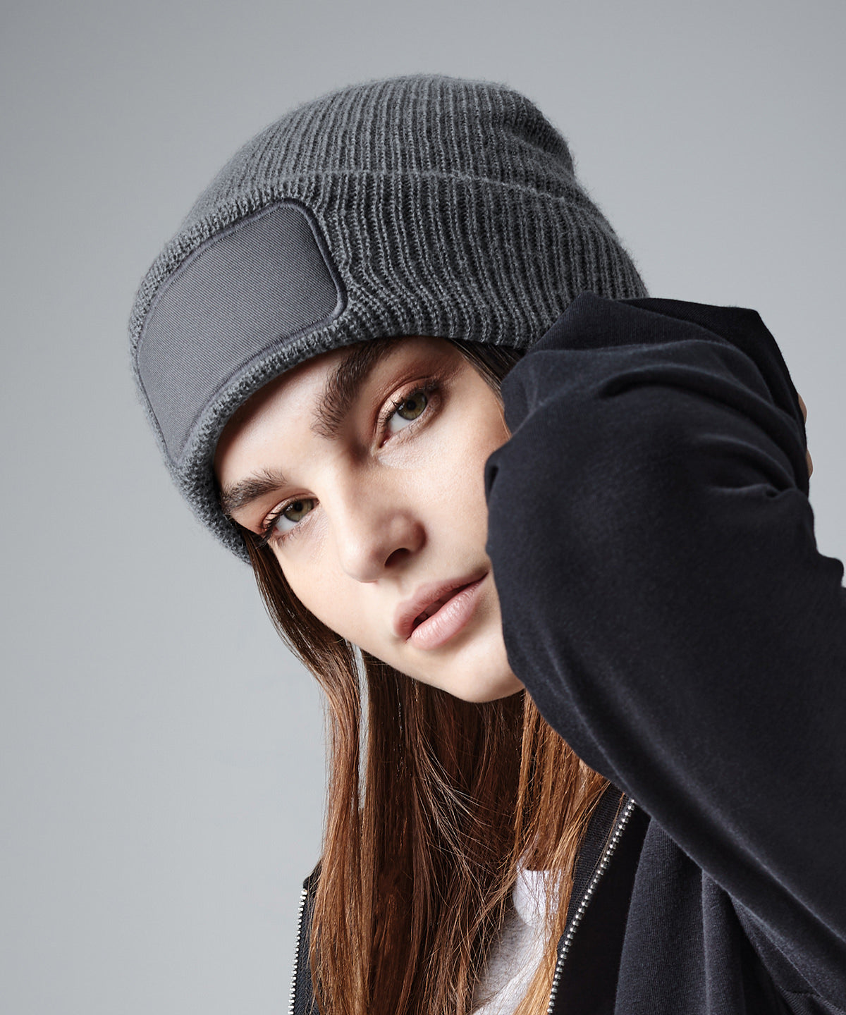 Beechfield Thinsulate Beanie Double Layer Knit with Custom Cotton Patch