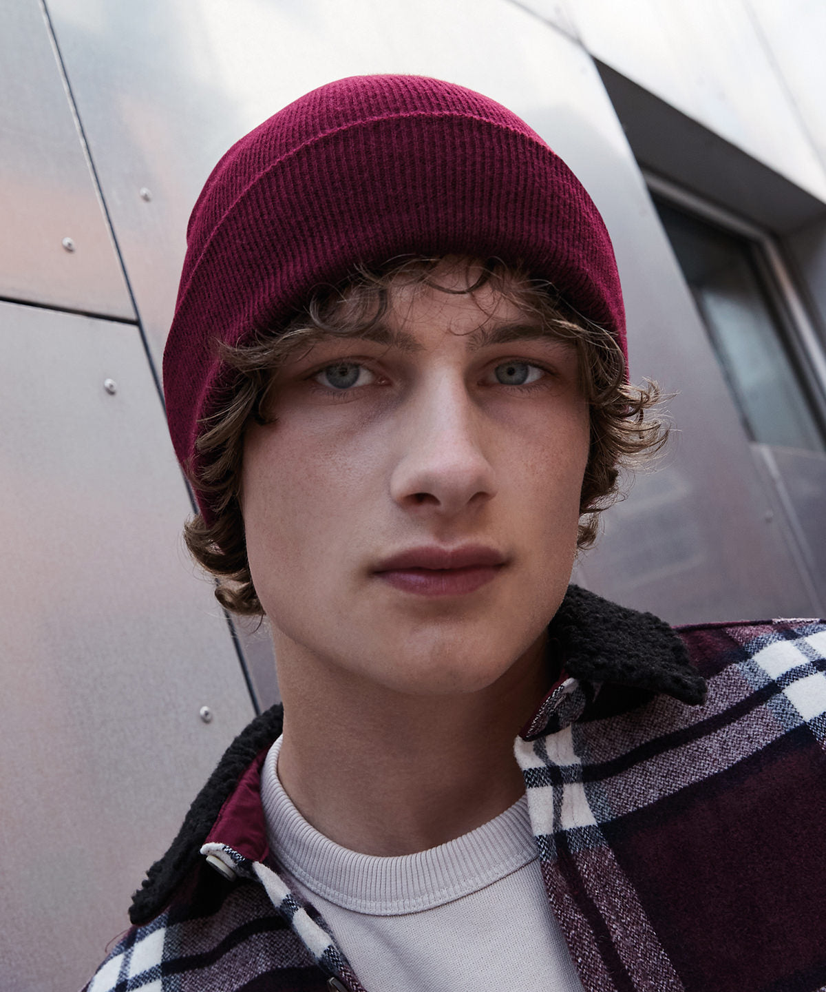 Beechfield Recycled Cuffed Beanie 100% GRS Certified Polyester Double Layer