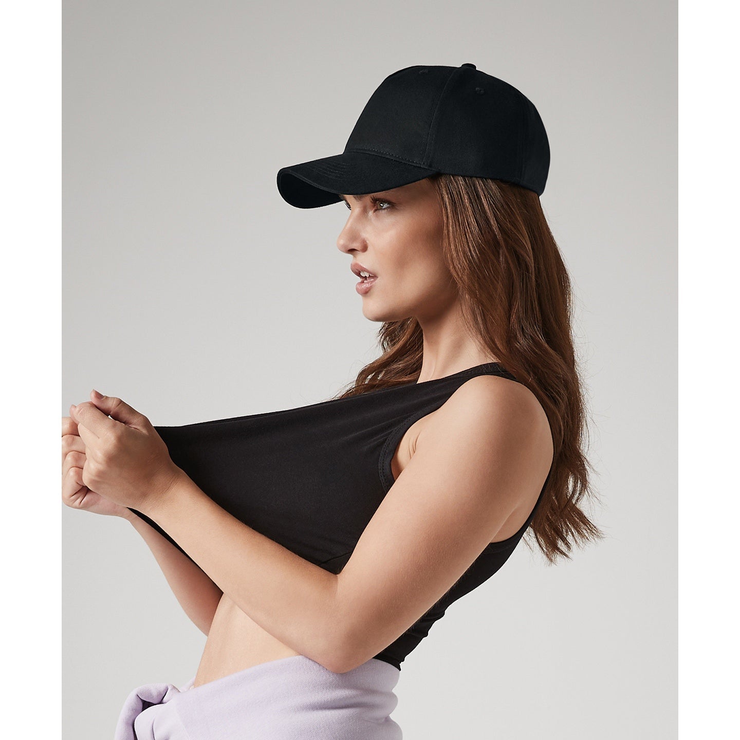 Beechfield Organic Cotton 5-Panel Cap Eco-Friendly Adjustable Mid Profile