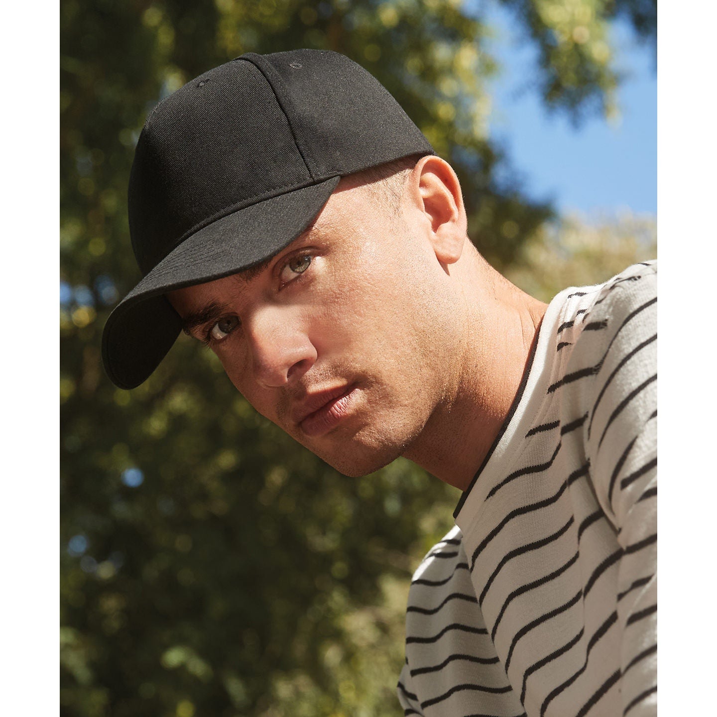 Beechfield Organic Cotton 5-Panel Cap Eco-Friendly Adjustable Mid Profile