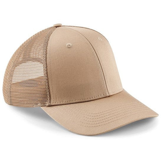 Beechfield Urbanwear Trucker Cap 6-Panel Snapback Adjustable TearAway Label