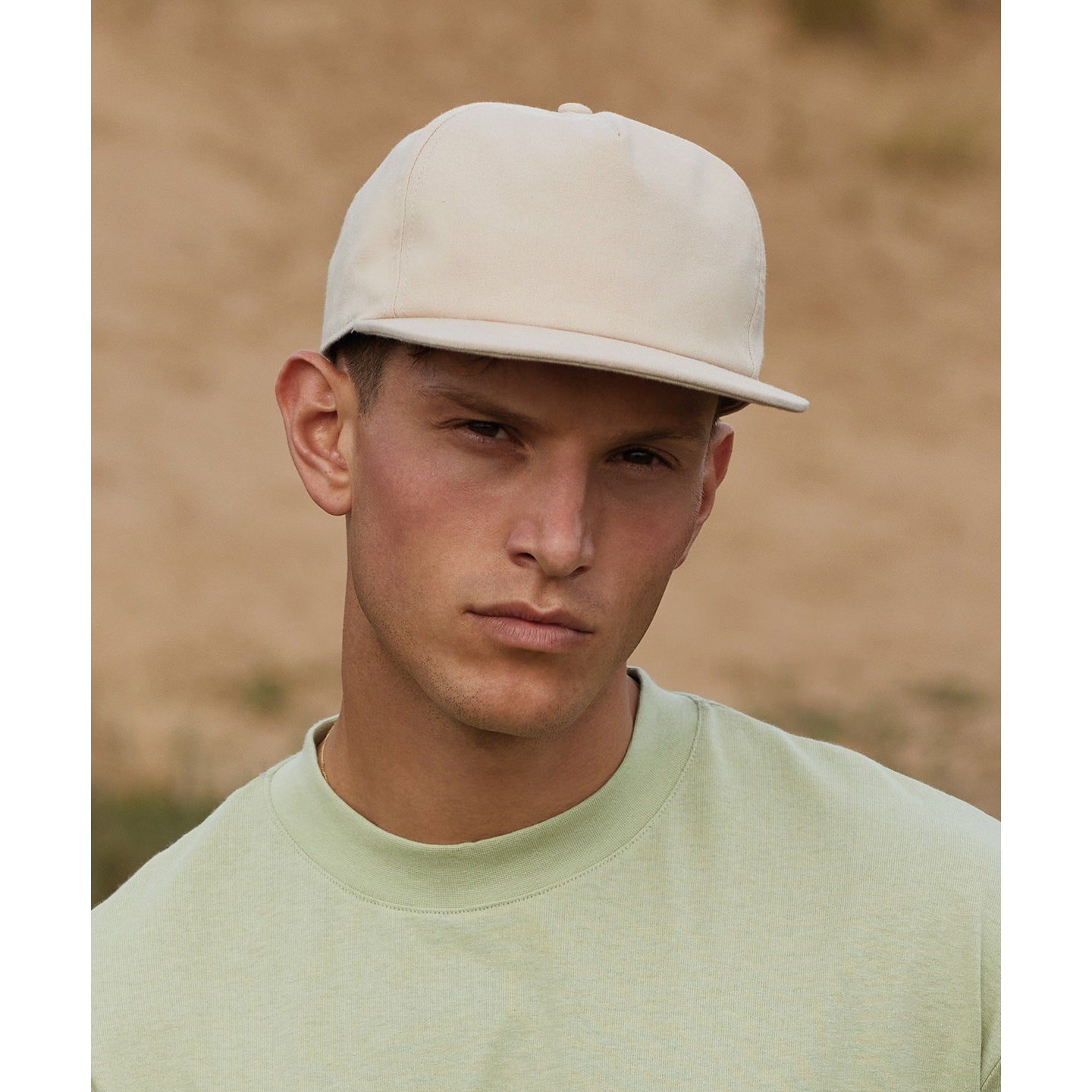 Beechfield Organic Cotton 5-Panel Cap Soft Unstructured Crown Retro Style