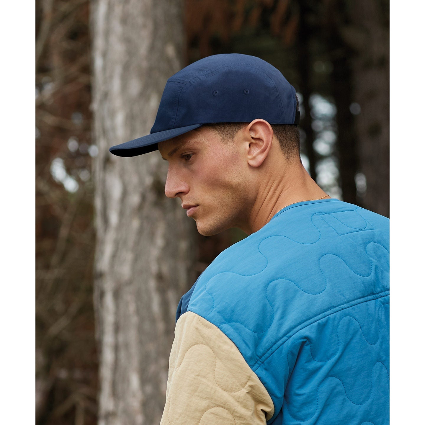 Beechfield Outdoor 5-Panel Camper Cap Waterproof Breathable Coolmax Sweatband