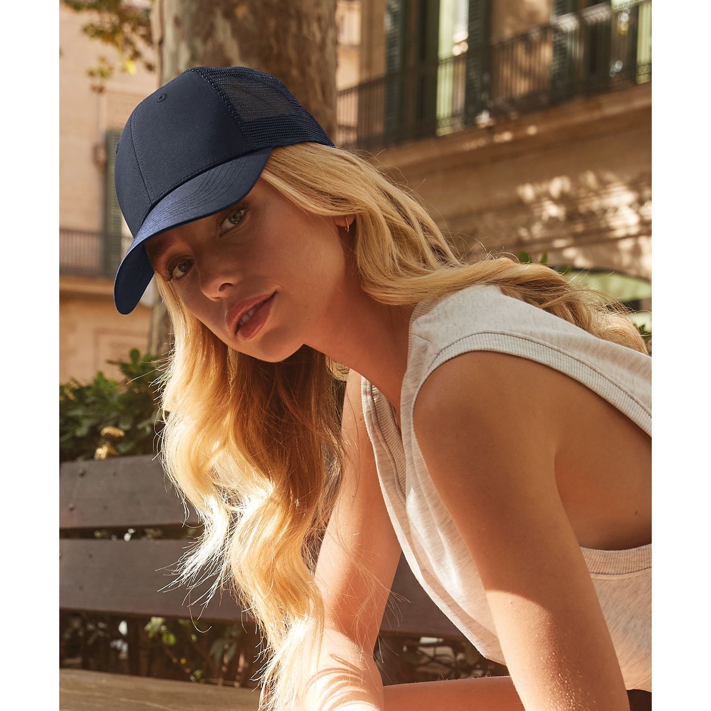 Beechfield Recycled Urbanwear Snapback Trucker Hat 6-Panel Eco-Friendly