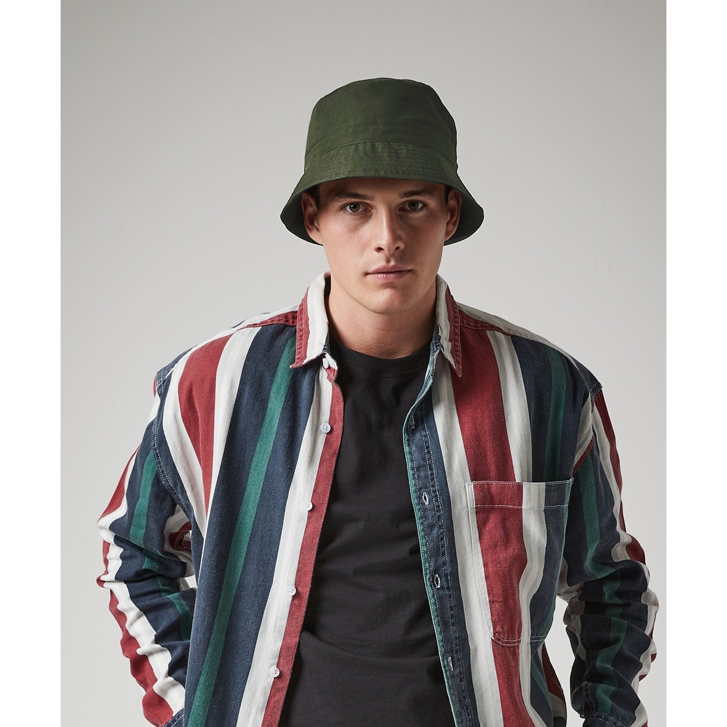 Beechfield Recycled Polyester Bucket Hat Unisex Adjustable Eco-Friendly S/M M/L