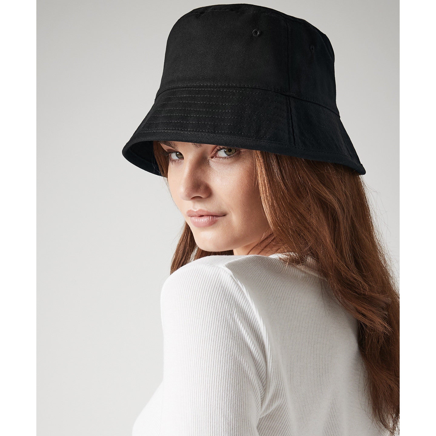 Beechfield Organic Cotton Bucket Hat UPF50+ Unisex 90s Style S/M L/XL