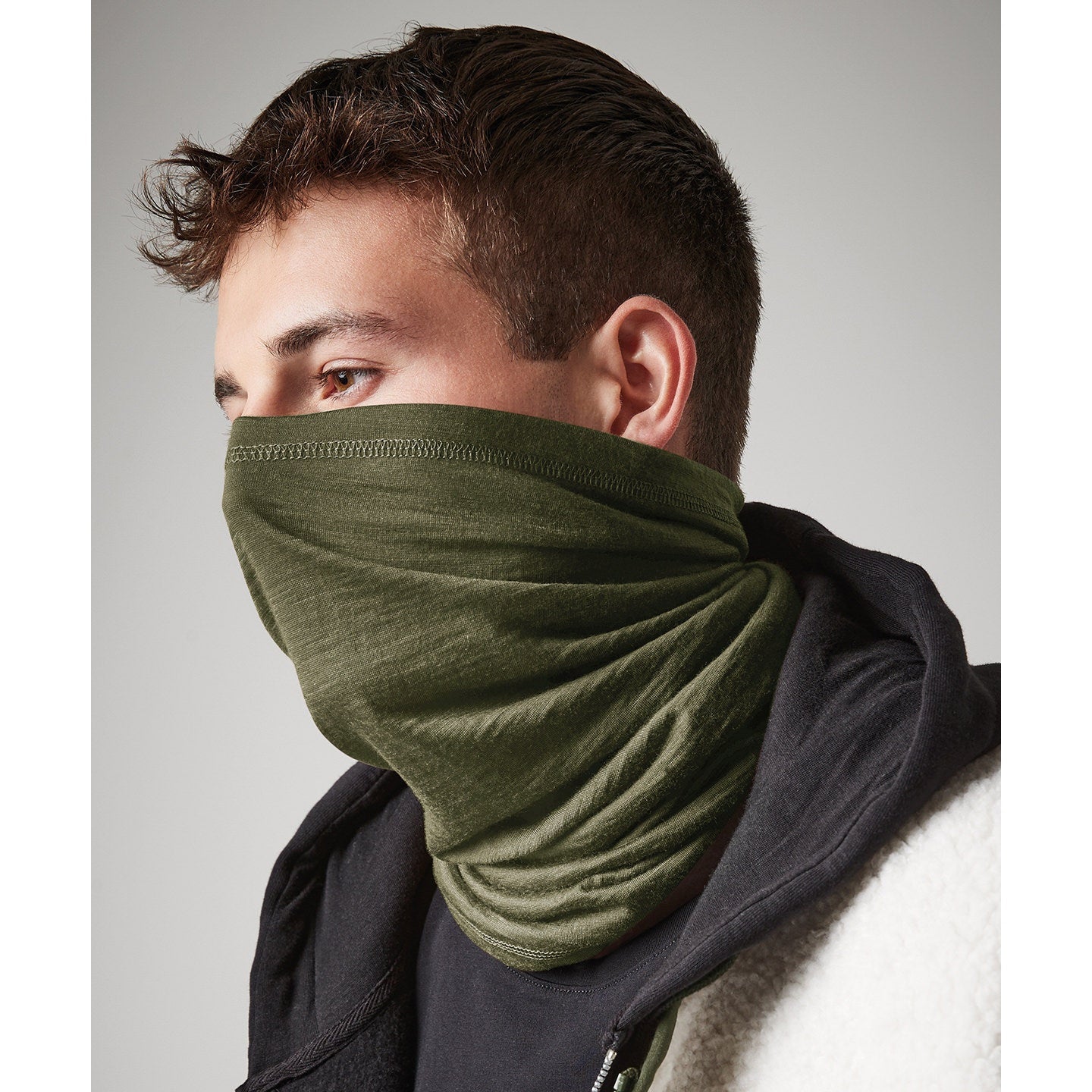 Beechfield Morf Merino Wool Neck Gaiter Breathable Antibacterial Quick-Dry