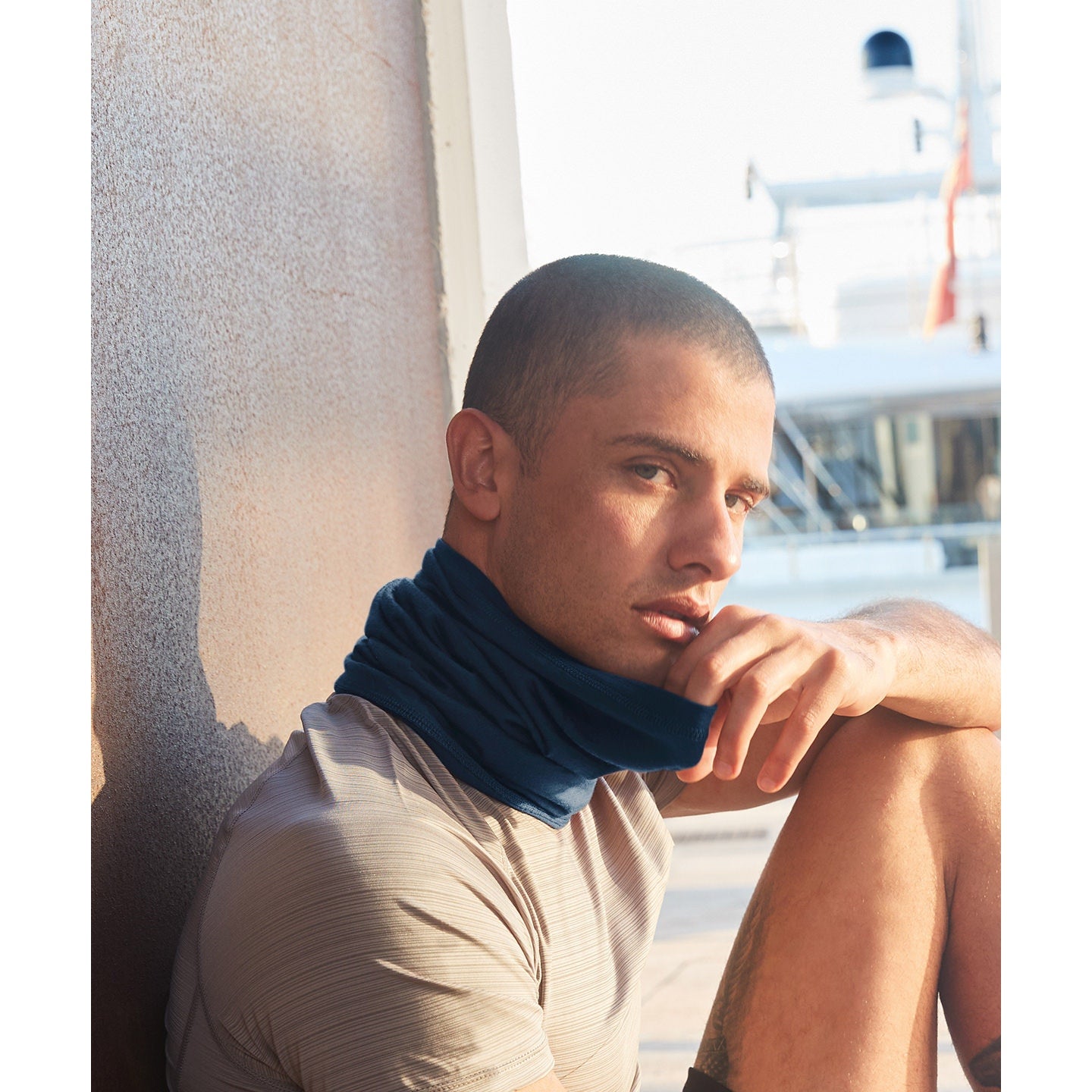 Beechfield Morf Merino Wool Neck Gaiter Breathable Antibacterial Quick-Dry