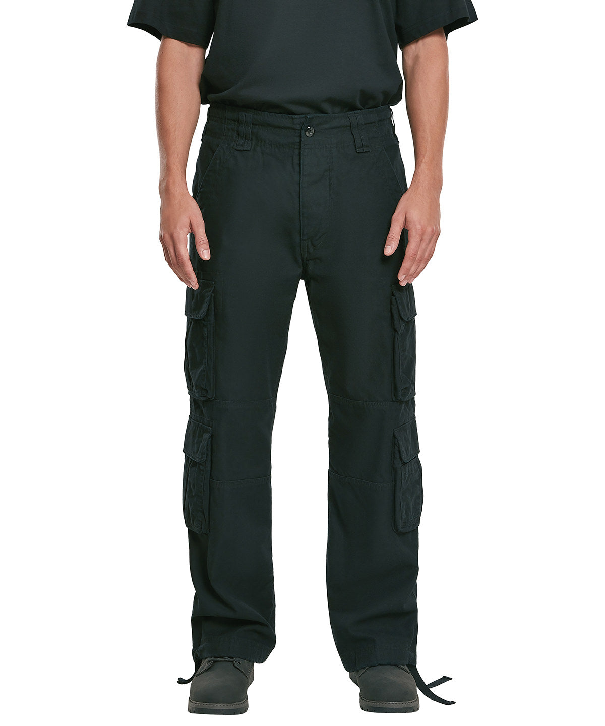 Build Your Brandit Vintage Cargo Trousers with Multi Pockets and Drawstring