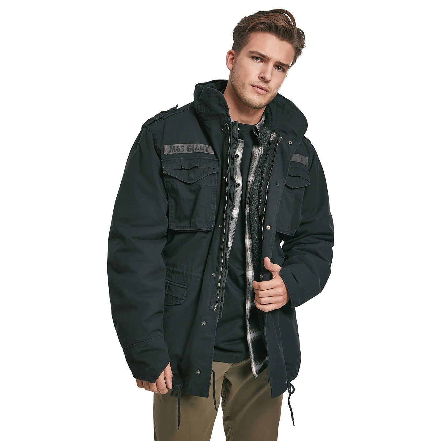 Build Your Brandit M65 Giant Jacket Vintage Removable Lining Adjustable Waist