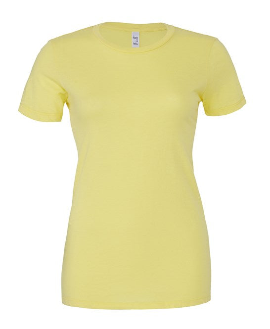 Bella Canvas The Favourite T-Shirt Slim Fit Crew Neck Short Sleeves Cotton