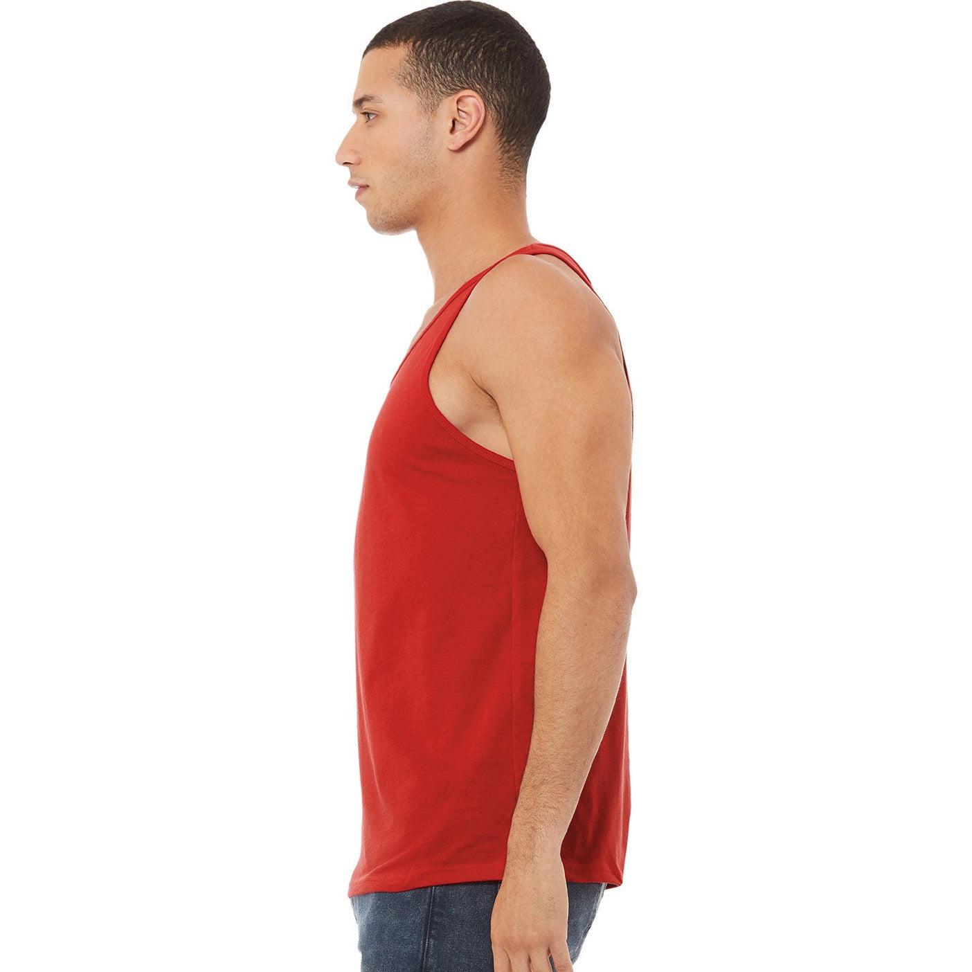 Bella Canvas Unisex Jersey Tank Top Slim Fit Combed Cotton Various Colours