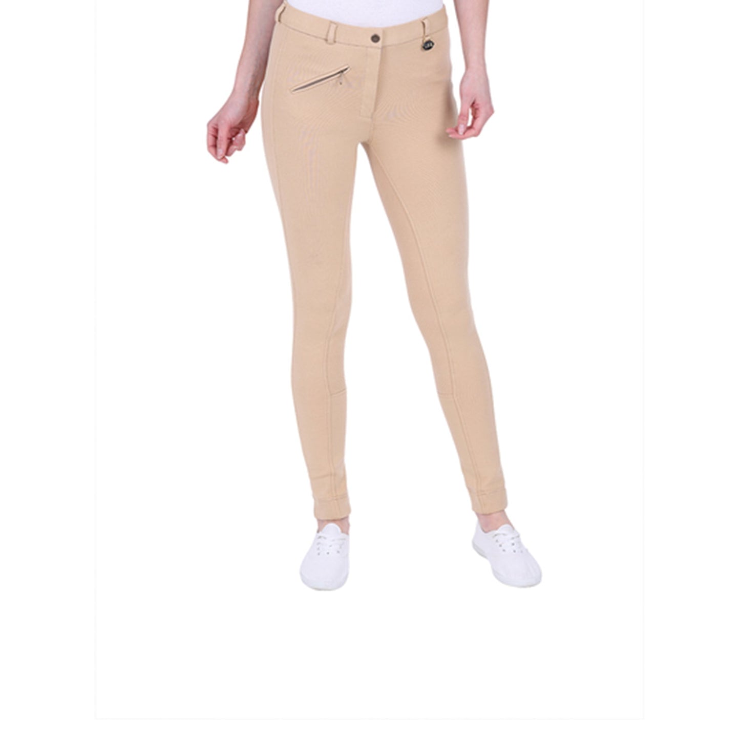 GS Equestrian Ellia Childrens Silicone Full Seat Jodhpurs Riding Gear