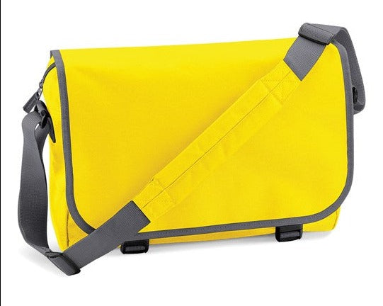 Bagbase Messenger Bag with Adjustable Strap, Internal Organiser, Key Hook