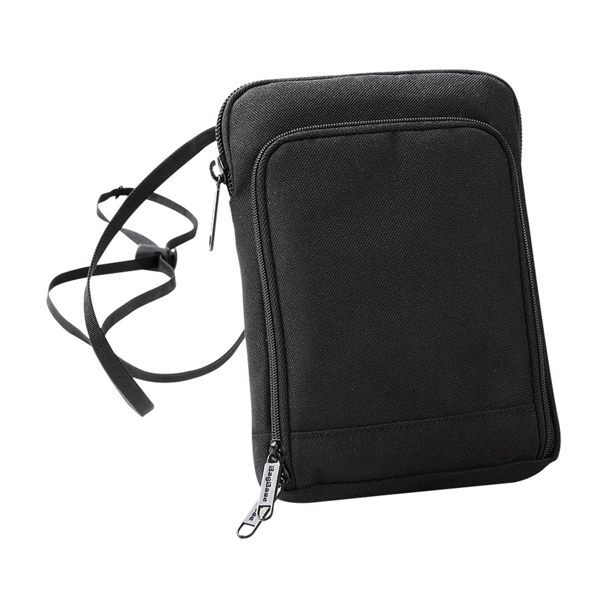 Bagbase Travel Wallet with Neck Cord, Smartphone Pocket & Passport Holder