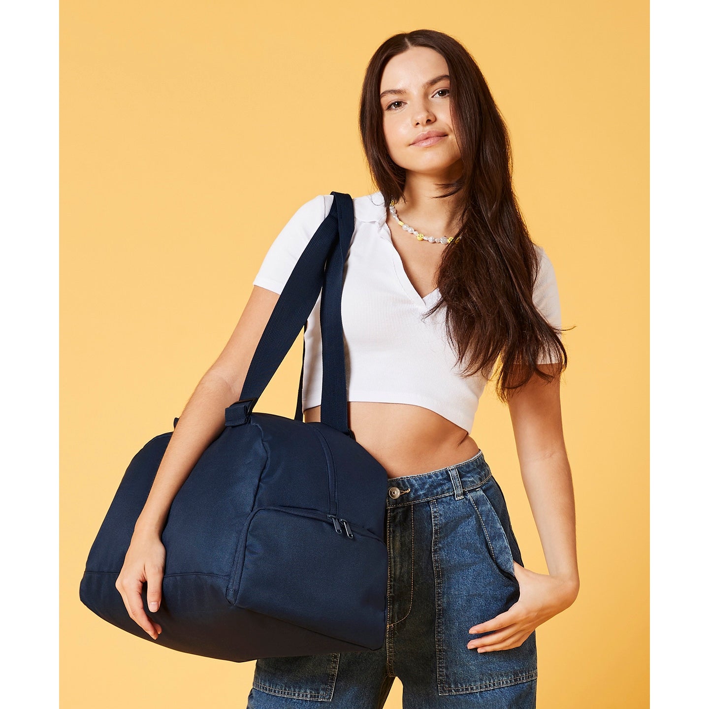 Bagbase Recycled Essentials Holdall 35L Gym Travel Bag 100% rPET Eco-Friendly