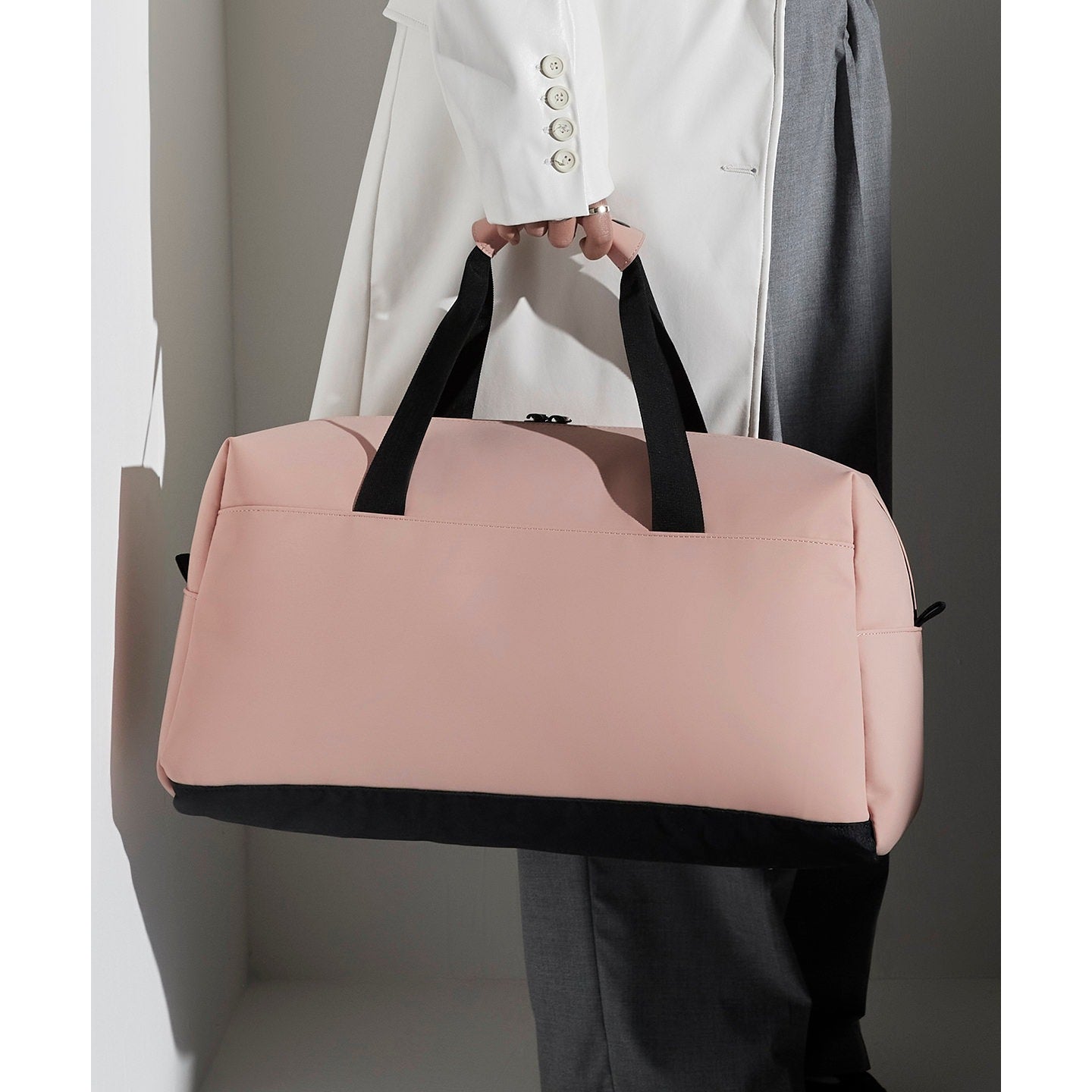 Bagbase Matte PU Weekender Bag Water-Repellent Recycled Polyester 4L