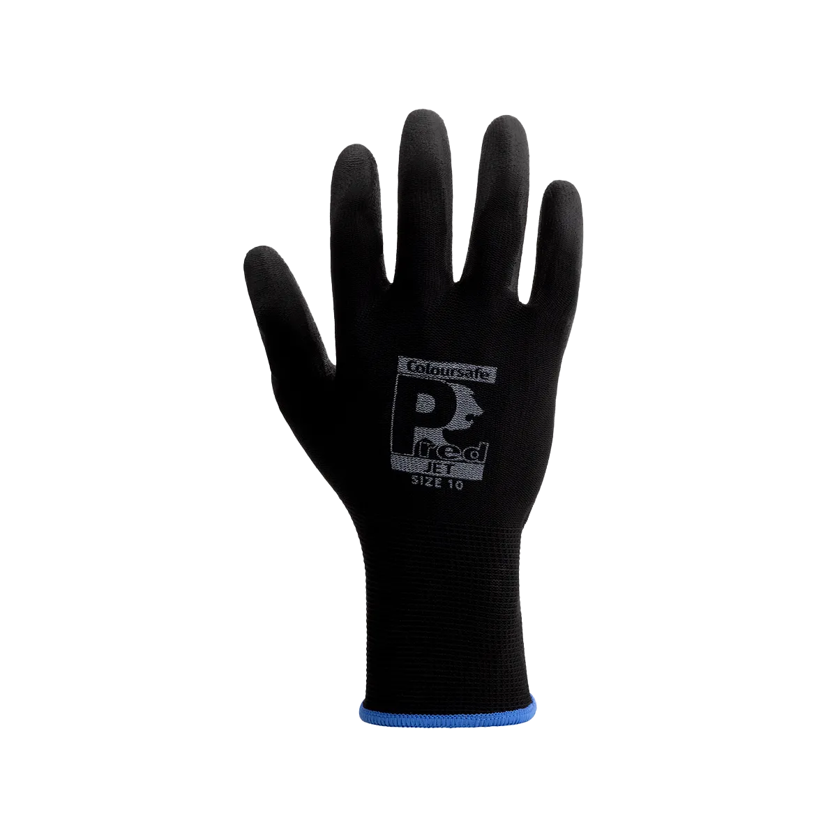 Predator Jet Gloves 13 Gauge Polyester Lightweight PU Palm Coating EN388