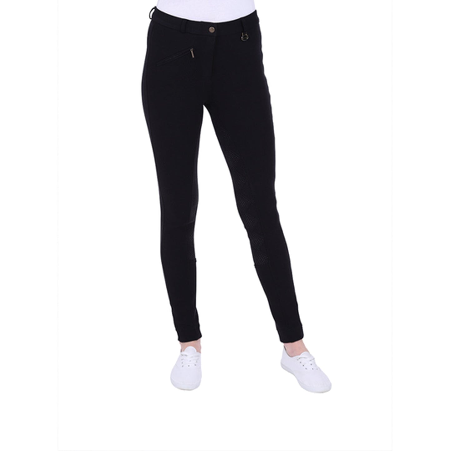 GS Equestrian Ellia Childrens Silicone Full Seat Jodhpurs Riding Gear
