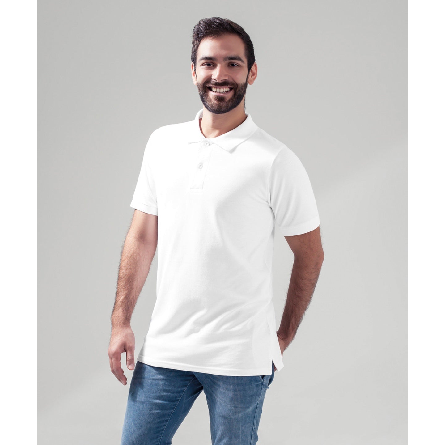Build Your Brand PiquÃ© Polo Shirt Casual Fit Cotton Embroidered Customizable