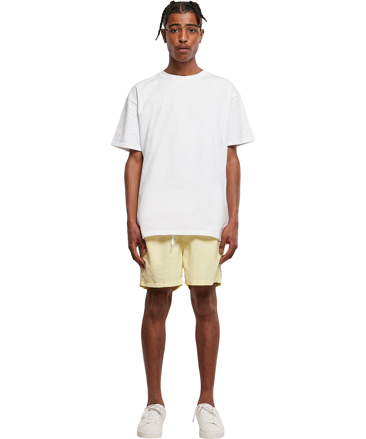 FAMA Certified Build Your Brand Swim Shorts with Pockets Quick Dry Nylon