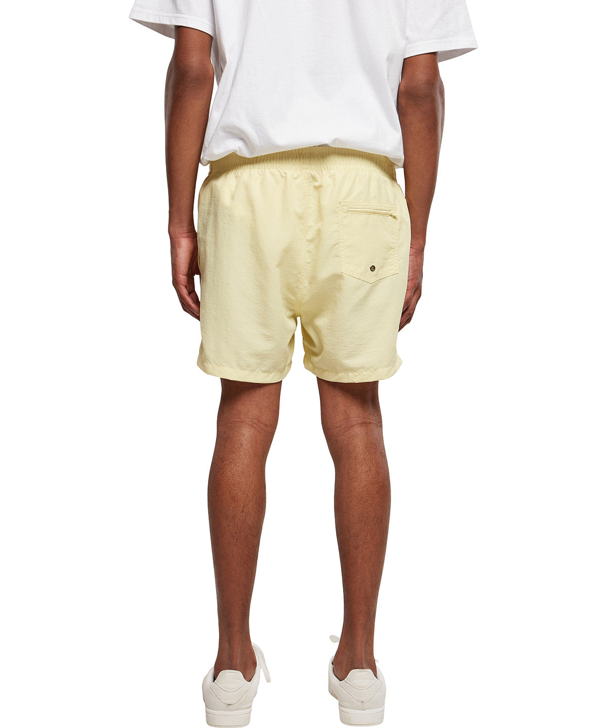 FAMA Certified Build Your Brand Swim Shorts with Pockets Quick Dry Nylon