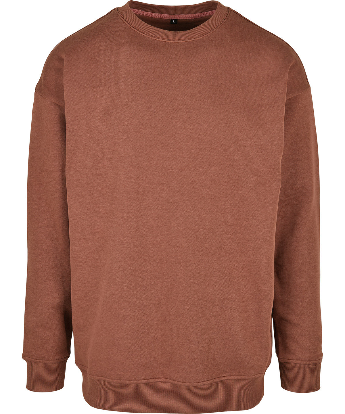 Build Your Brand Sweat Crew Neck Regular Fit Brushed Fleece Comfortable Top