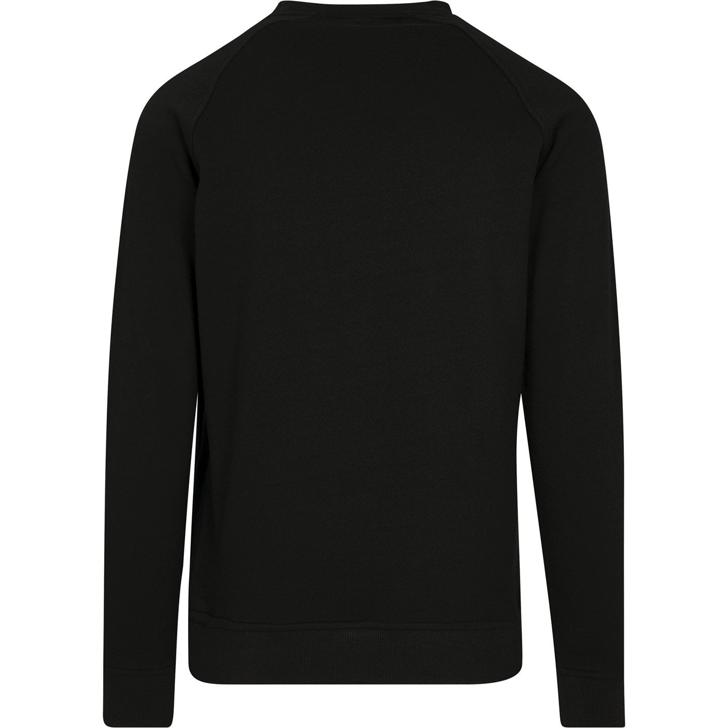 Build Your Brand Raglan Sweat Crew Neck Cotton Blend Regular Fit FAMA Certified