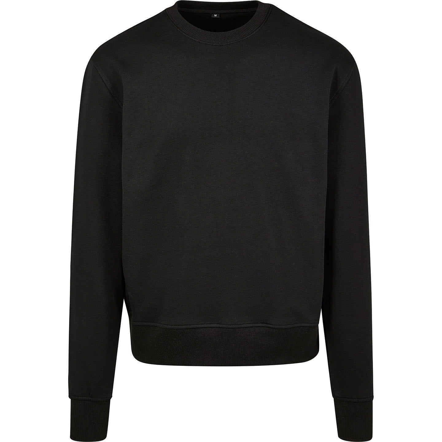 Build Your Brand Oversize Crew Neck Sweatshirt High Cotton FAMA Certified