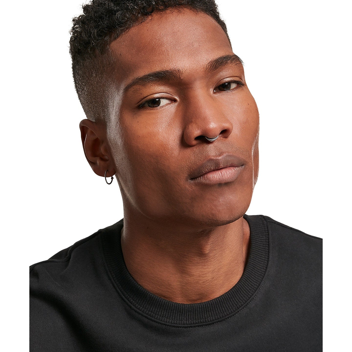 Build Your Brand Oversize Crew Neck Sweatshirt High Cotton FAMA Certified