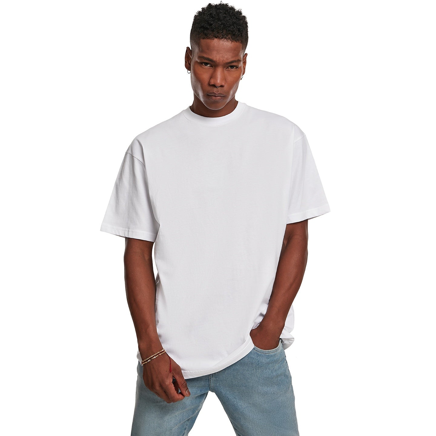 Build Your Brand Premium Combed Jersey T-Shirt Oversized Fit Oeko-Tex Certified
