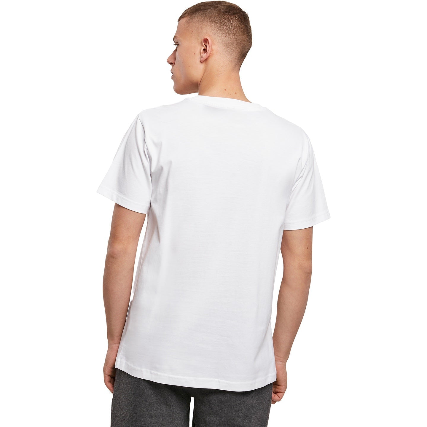 Build Your Brand Organic Cotton T-Shirt Round Neck Eco-Friendly Soft Fit