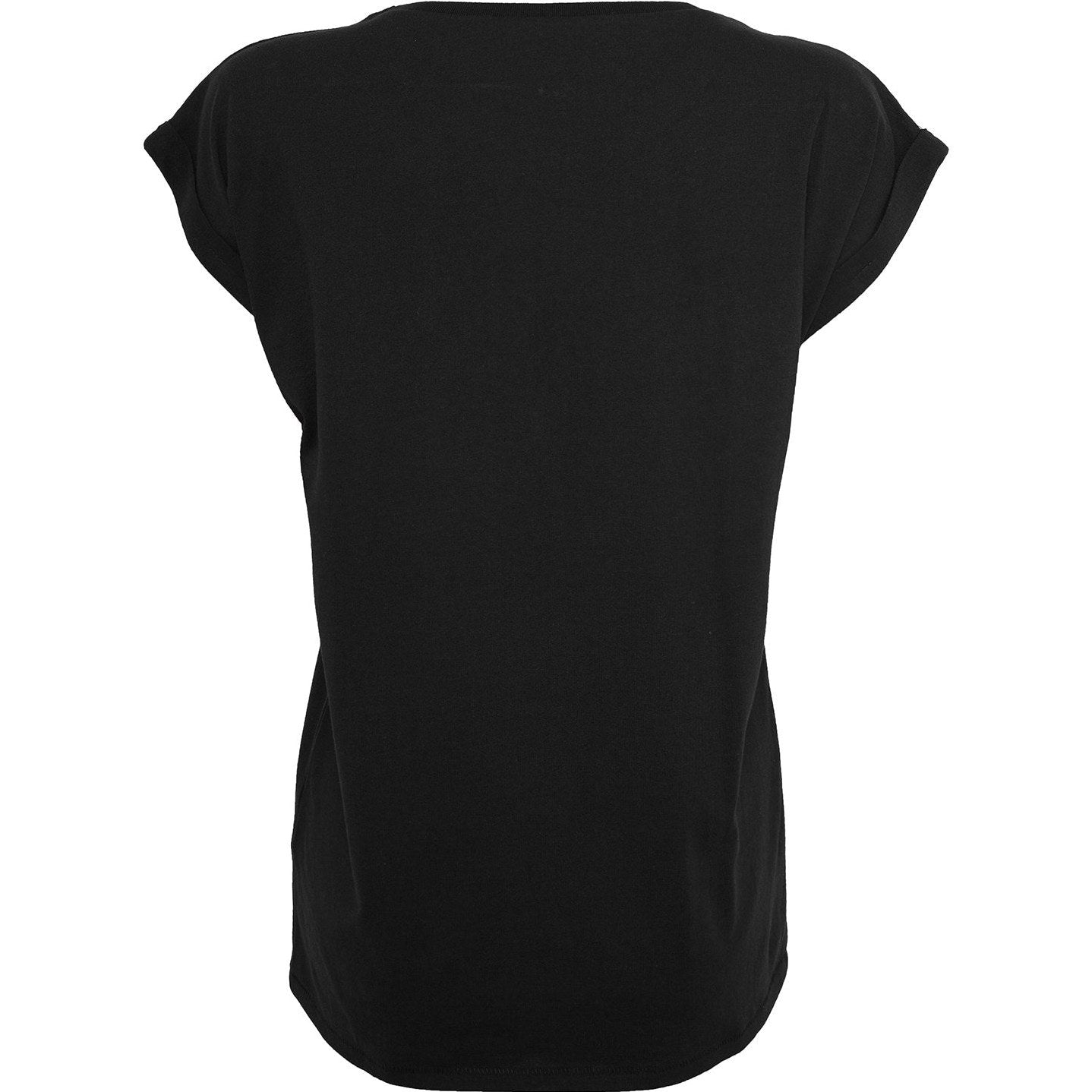 Build Your Brand Women's Organic Cotton Extended Shoulder Tee - Customizable