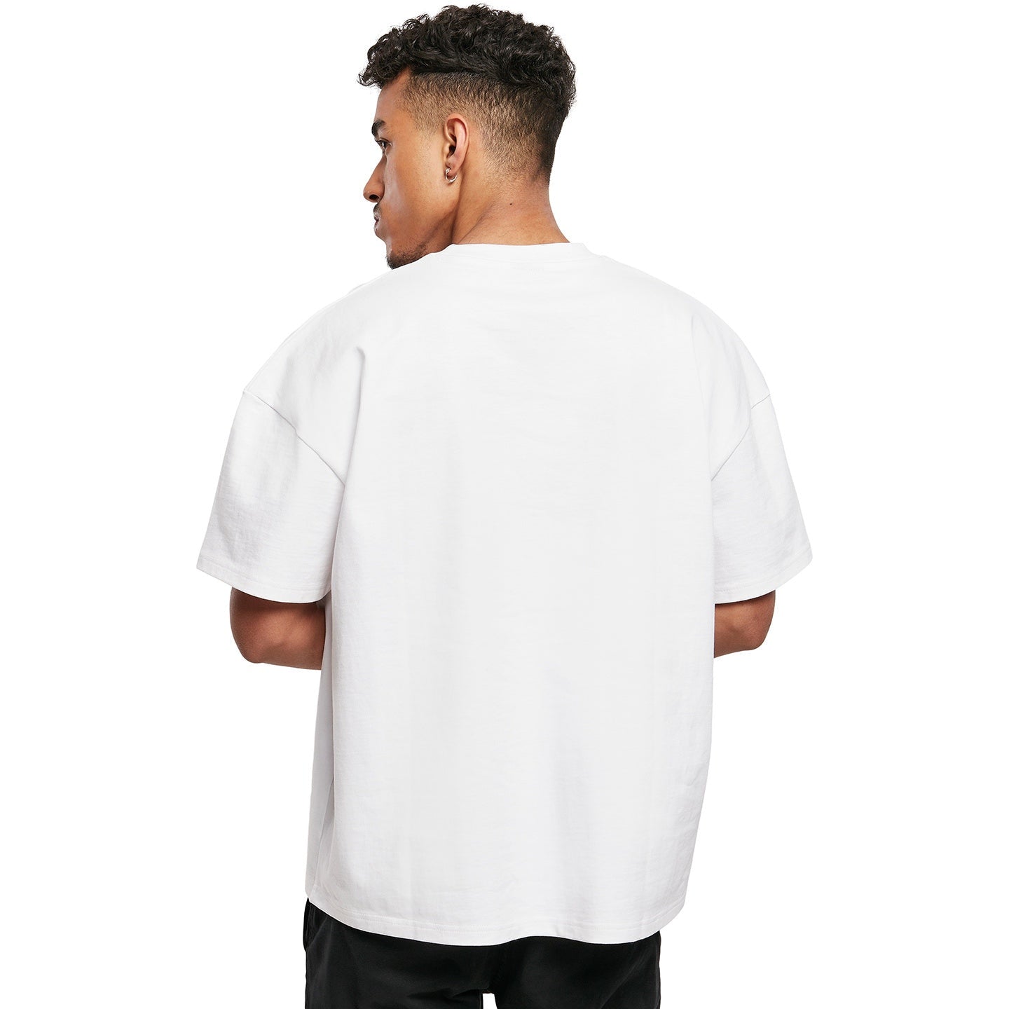 Build Your Brand Oversized Heavy Cotton Tee for Men - Customizable Fit