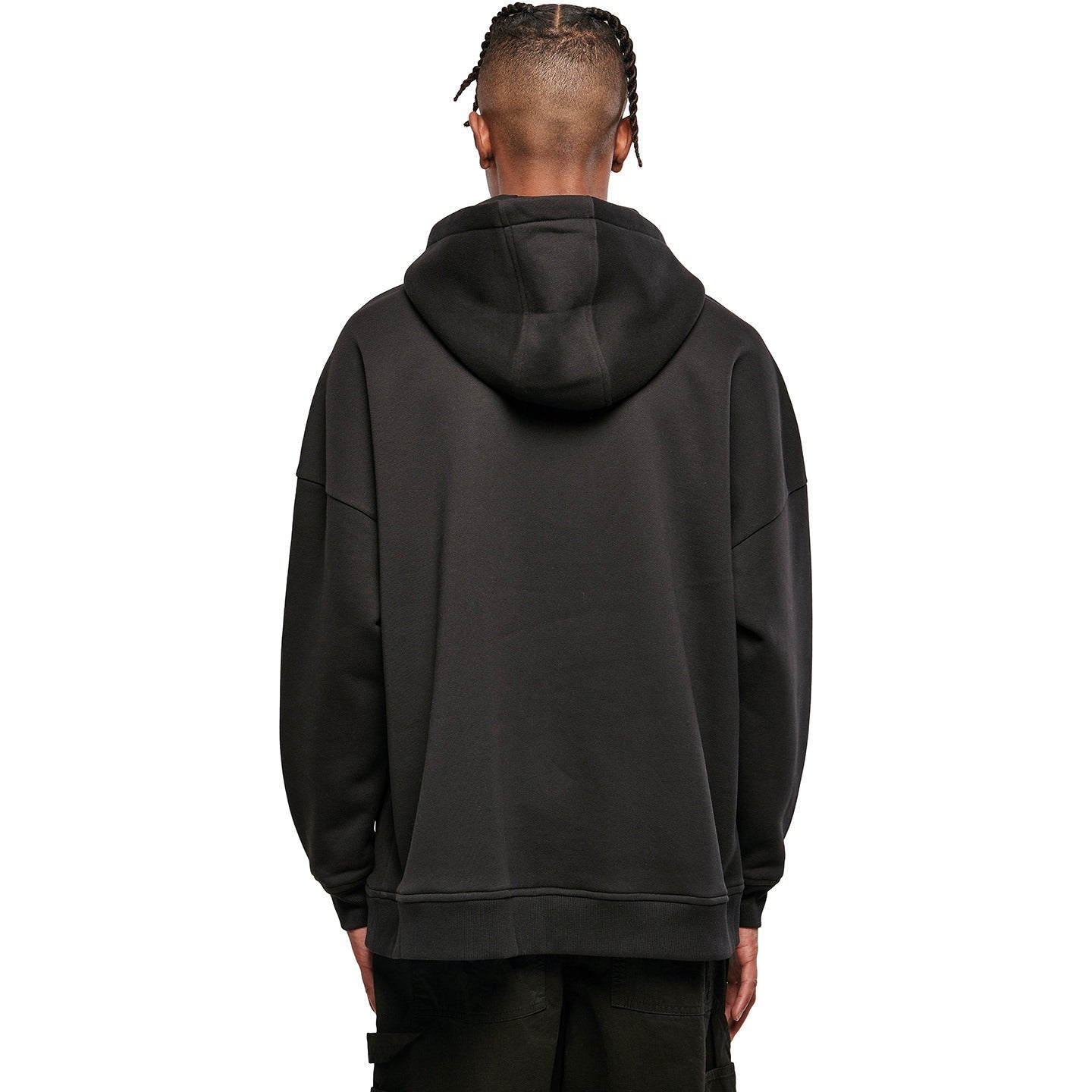 Build Your Brand Oversized Hoodie Menâ€™s Cotton Polyester Relaxed Fit S-5XL