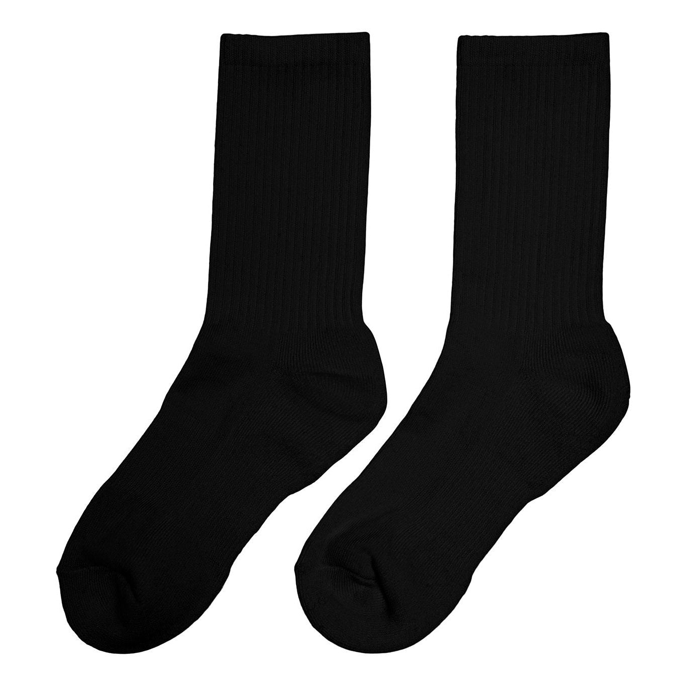 Build Your Brand Crew Socks Comfortable Fit with Personalisation Options