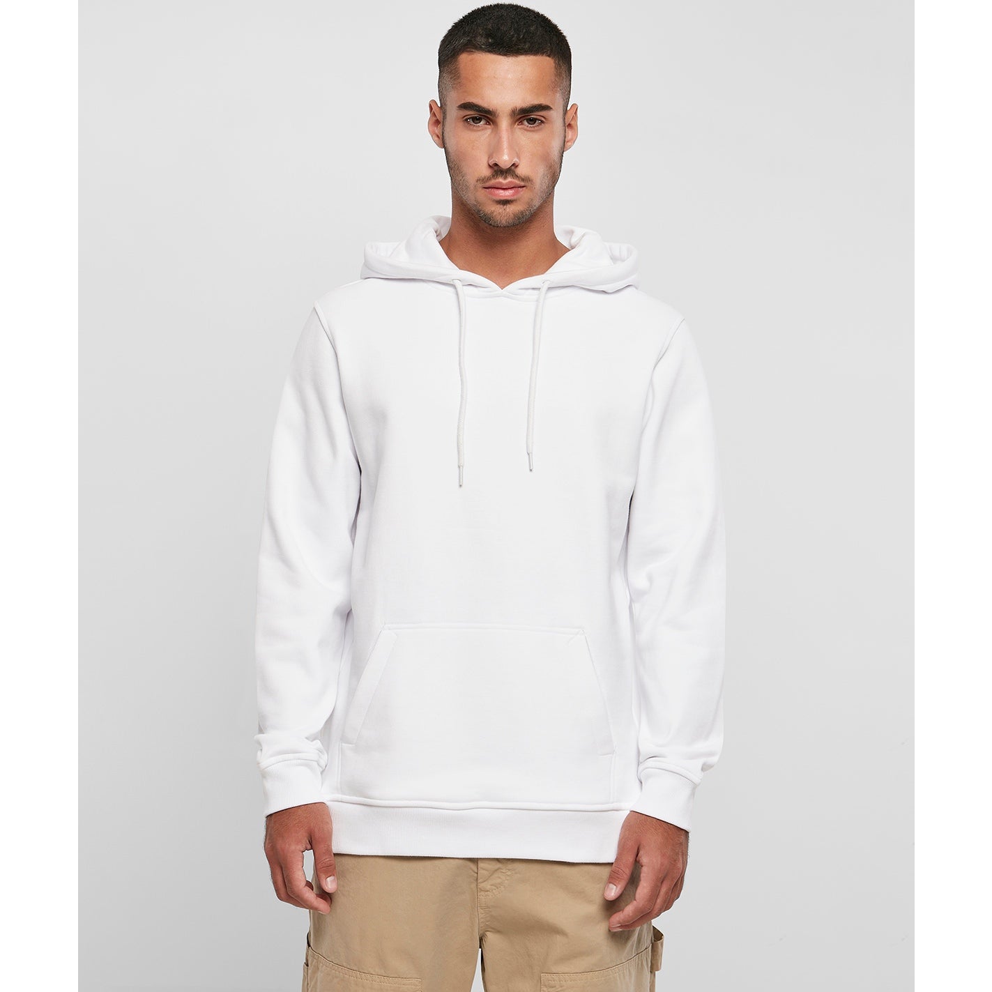 Build Your Brand Ultra-Heavy Men's Hoodie with Kangaroo Pocket & Custom Options